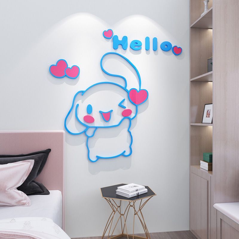 Home Decor Kolkata - Sanrio Cinnamoroll 3D Akrilik Stiker Dekoratif