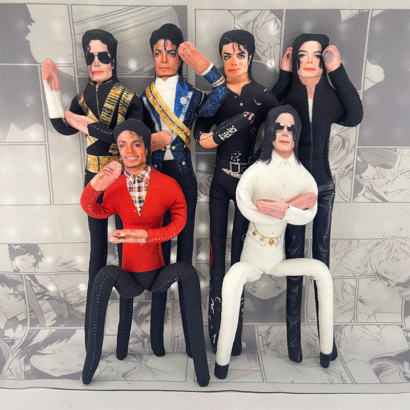 Home Decor Product - Boneka Plush Michael Jackson dengan Sendi