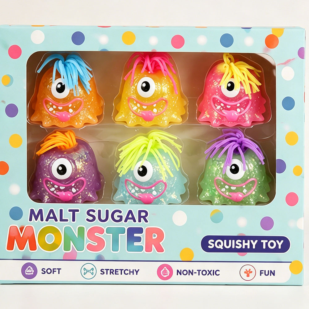 Home Decor Product - Kawaii Maltose Monster Squishy Silicone Squeeze