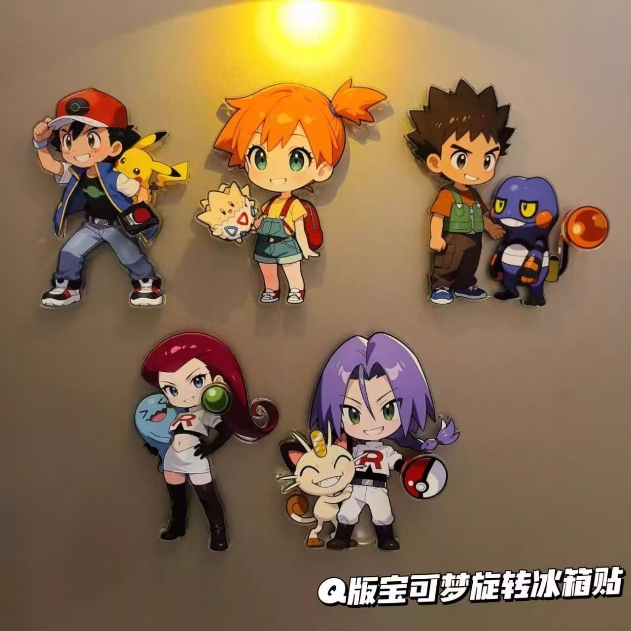 Home Decor Manufacturers - Magnet kulkas Pokémon, merchandise kreatif berkualitas