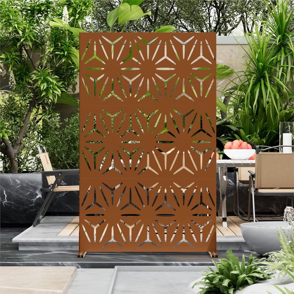 H&M Home Decor - Panel Pembatas Privasi Logam untuk Luar