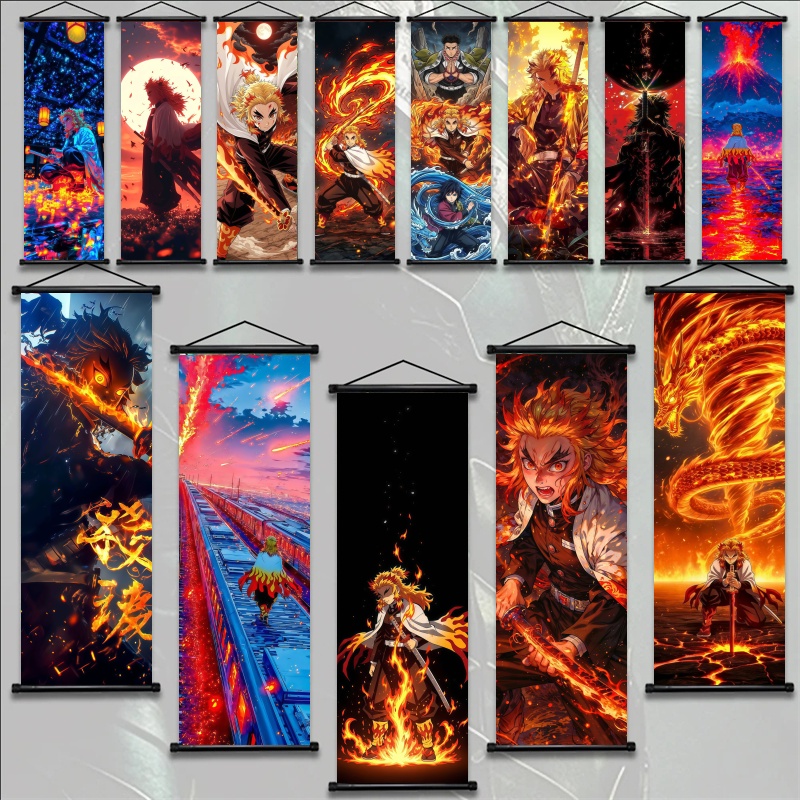 Home Decor Product - Demon Slayer Kyojuro Rengoku HD Print