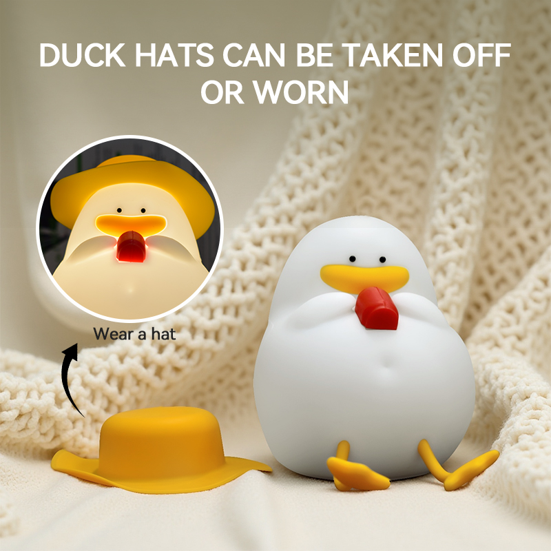 Home Decor Light - Lampu Malam Happy Duck, Lampu Samping