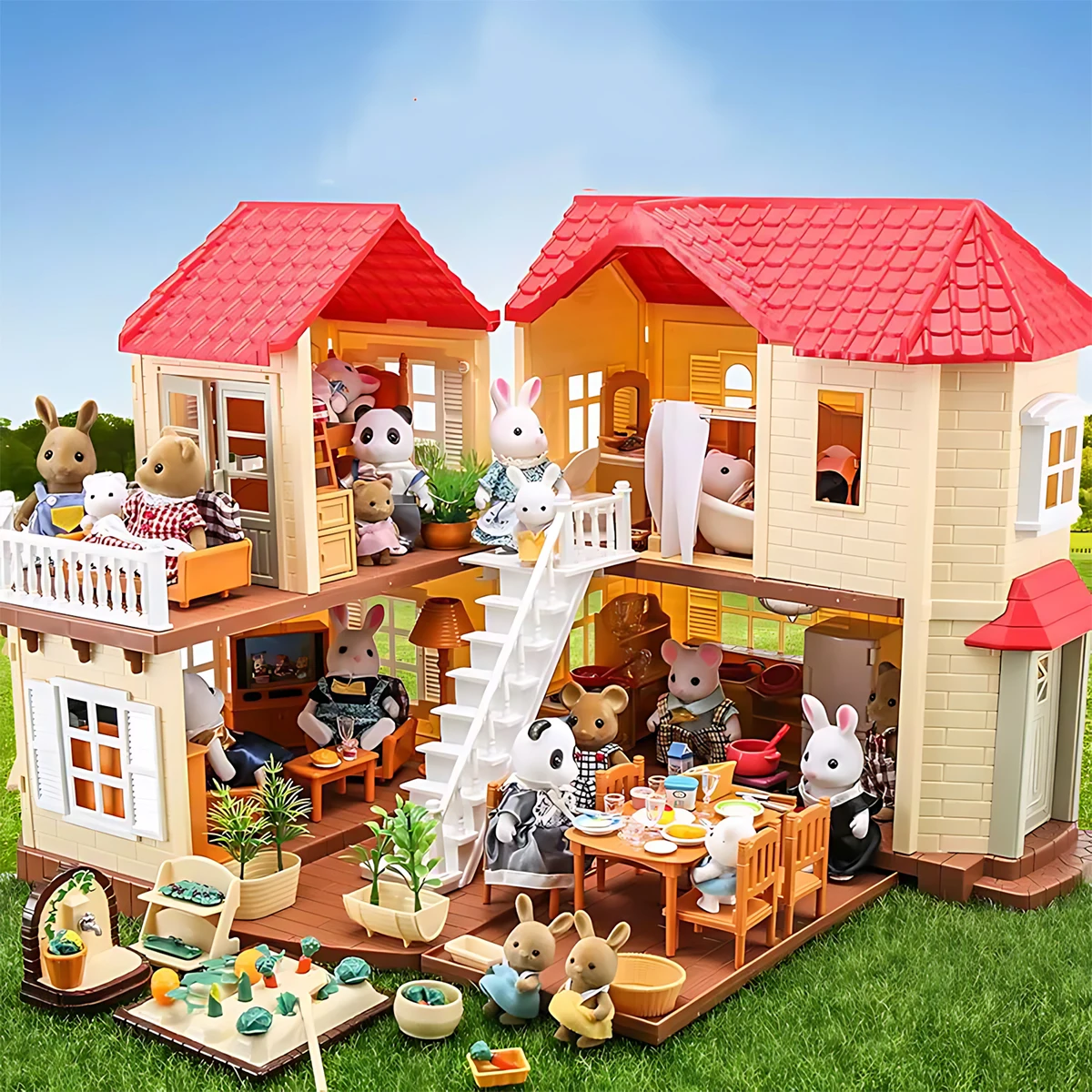 Home Decor Kolkata - Furnitur Miniatur 1:12 Rumah Boneka Dapur