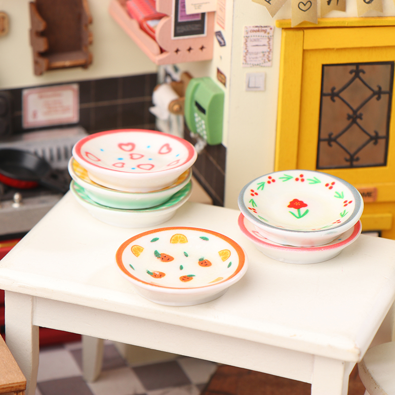 5 Buah 1/12 Rumah Boneka Mini  - Home Decor Kolkata ulasan dan harga