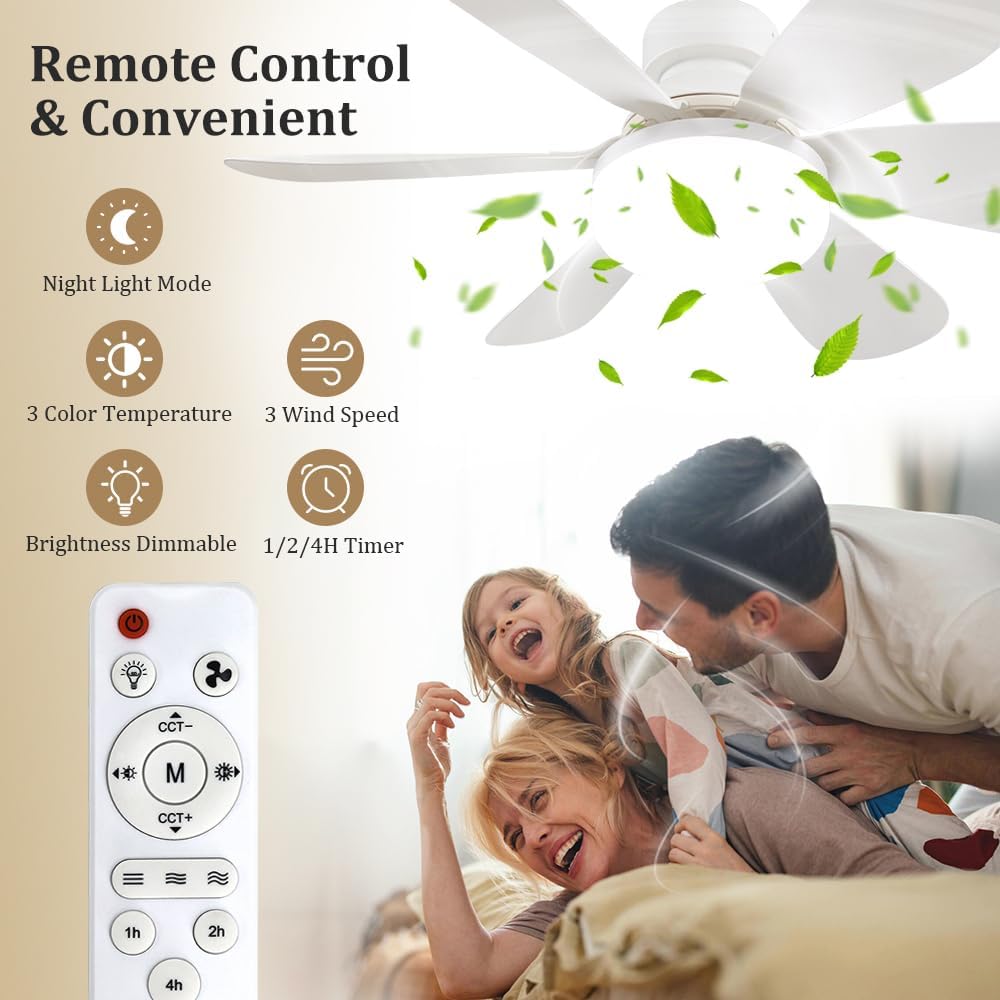 Lampu Kipas Soket dengan Remot - Home Decor Light ulasan dan harga