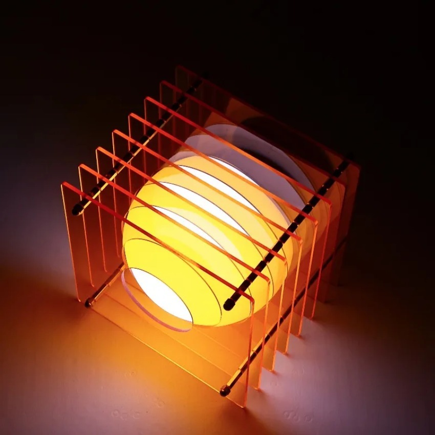 DIY Akrilik Seribu Lapisan Lam - Home Decor Light ulasan dan harga