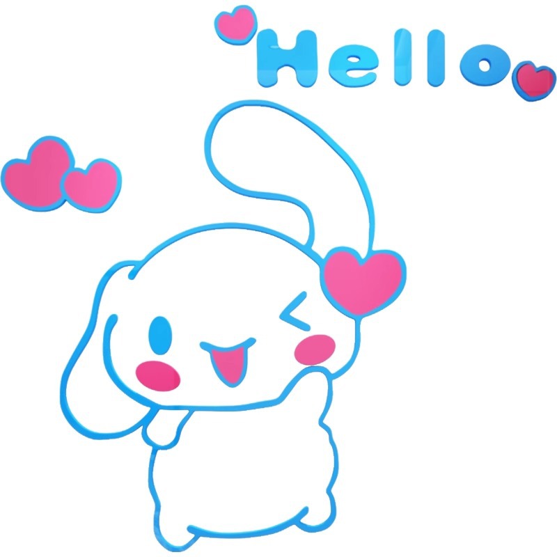 Sanrio Cinnamoroll 3D Akrilik  - Home Decor Kolkata ulasan dan harga