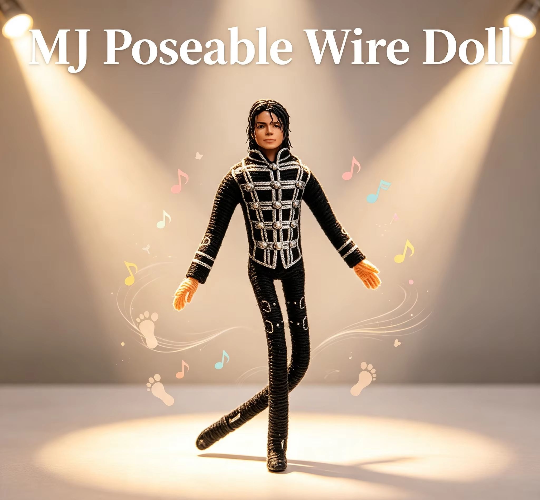 Boneka Plush Michael Jackson d - Home Decor Product ulasan dan harga