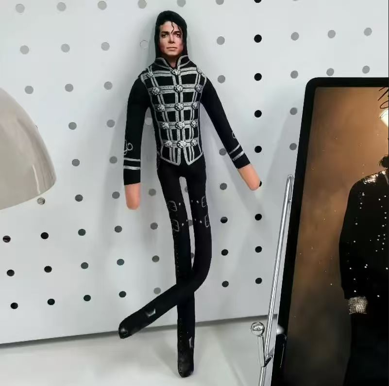 Boneka Plush Michael Jackson d - Home Decor Product ulasan dan harga