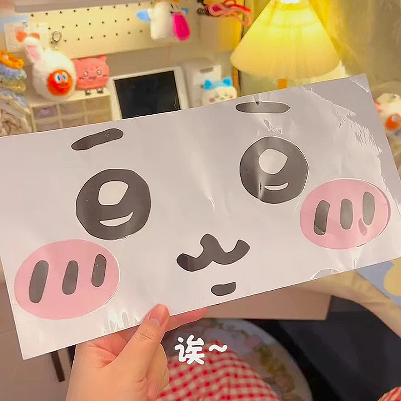Stiker emoticon jiyi untuk dek - Home Decor Manufacturers ulasan dan harga