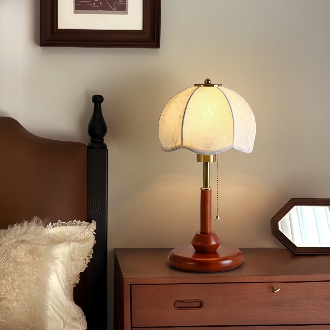 Lampu Meja Vintage Berbentuk K - Home Decor Light ulasan dan harga