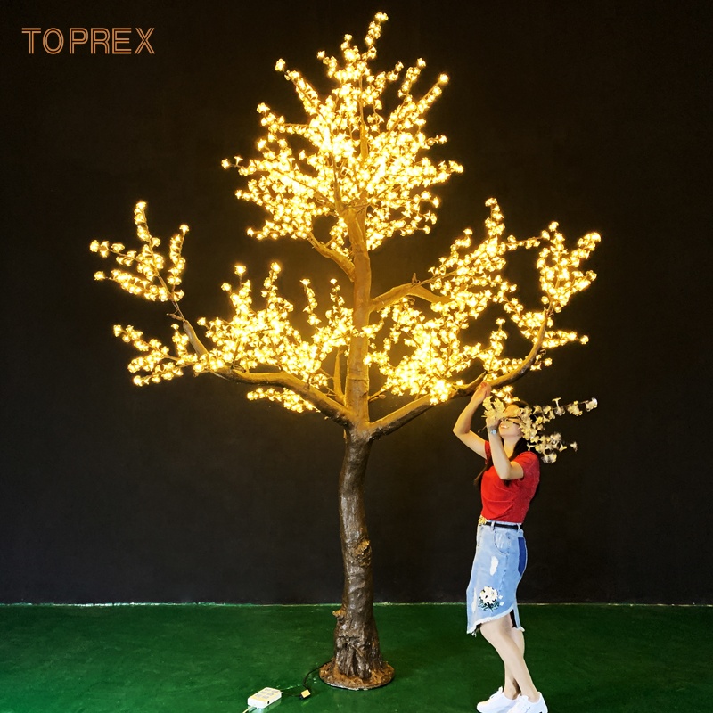 Pohon Sakura LED RGB Tahan Air - Home Decor Event ulasan dan harga