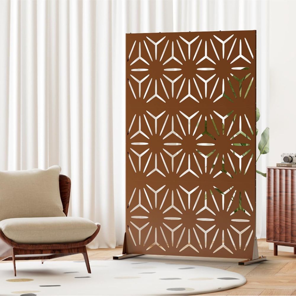 Panel Pembatas Privasi Logam u - H&M Home Decor ulasan dan harga