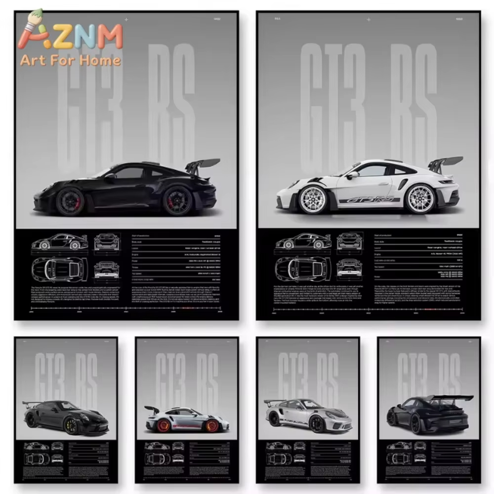 1 Buah Poster Supercar Mobil S - Home Decor Minimal ulasan dan harga