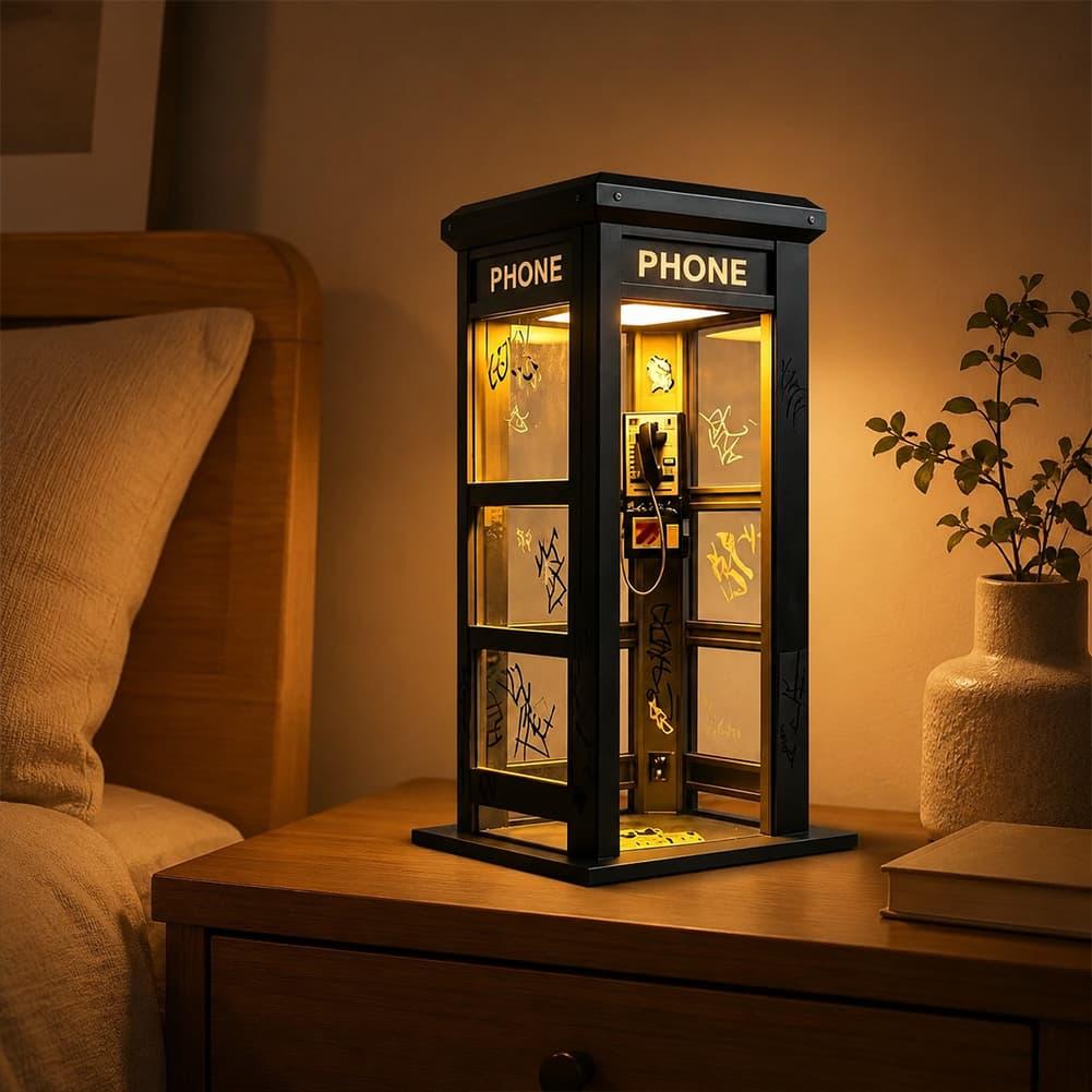 Lampu Meja Bentuk Telepon Kabi - Home Decor Light ulasan dan harga