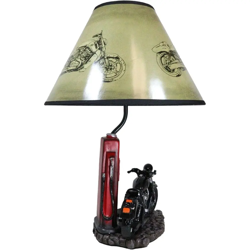 Lampu Meja Pompa Bensin Motor  - Home Decor Light ulasan dan harga