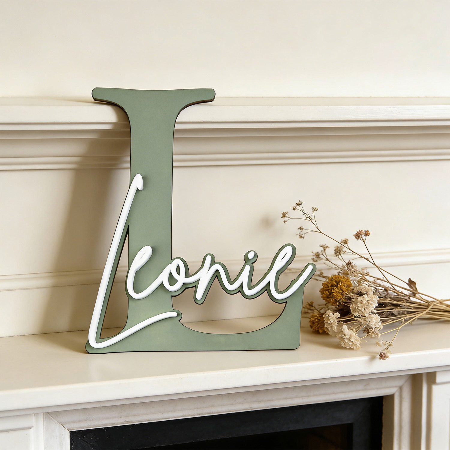 1 Buah Plakat Dekorasi Nama Ka - Home Decor Product ulasan dan harga