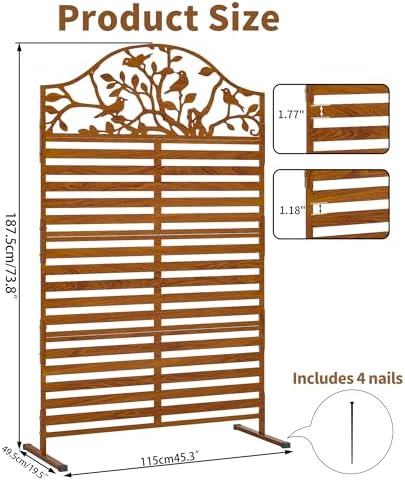 Pagar Dekoratif Berdiri Bebas  - H&M Home Decor ulasan dan harga